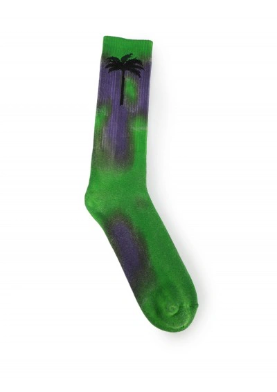 Palm Angels Palm Angel Tie Dye Palm Socks Pmra001r20395040 In 8810