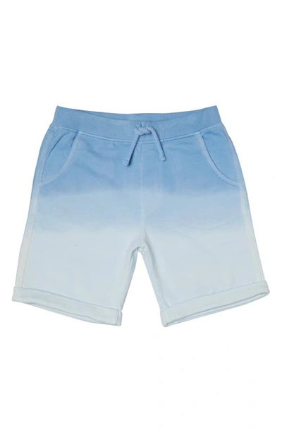 Art & Eden Kids' Organic Cotton Shorts In Blue