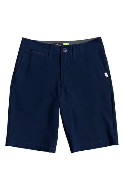 Quiksilver Kids' Union Amphibian Board Shorts In Navy Blazer