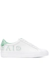 Givenchy Reverse Logo Sneakers In White