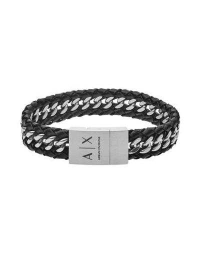 Armani Exchange Bracelet In Black