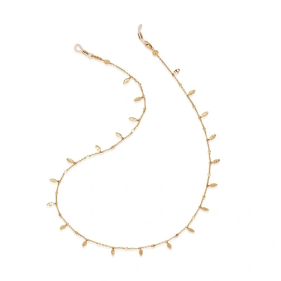 Missoma Gold Leaf Eyewear Chain