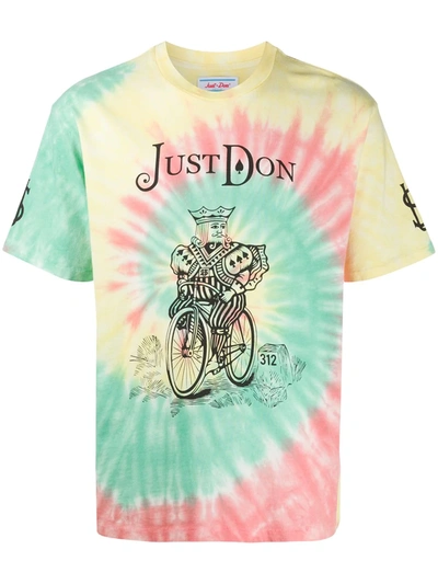 Just Don King Dealers Tie-dye T-shirt In Multicolor