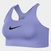 Nike Women's Swoosh Medium-support Sports Bra (plus Size) In Purple