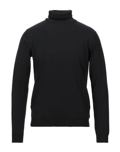 Zanone Turtlenecks In Black