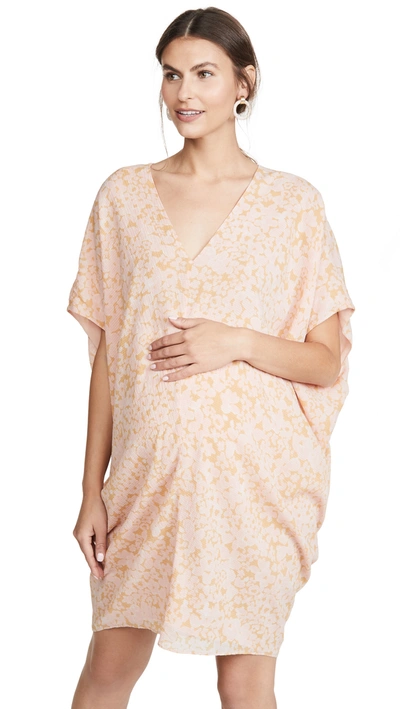 Hatch The Slouch Dress In Apricot