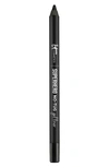 It Cosmetics - Superhero No Tug Sharpenable Gel Eyeliner Pencil - # Super Black (intense Ultra Black) 1.2g/0.042o
