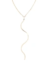 Lana Jewelry 14k Liquid Gold Lariat Necklace