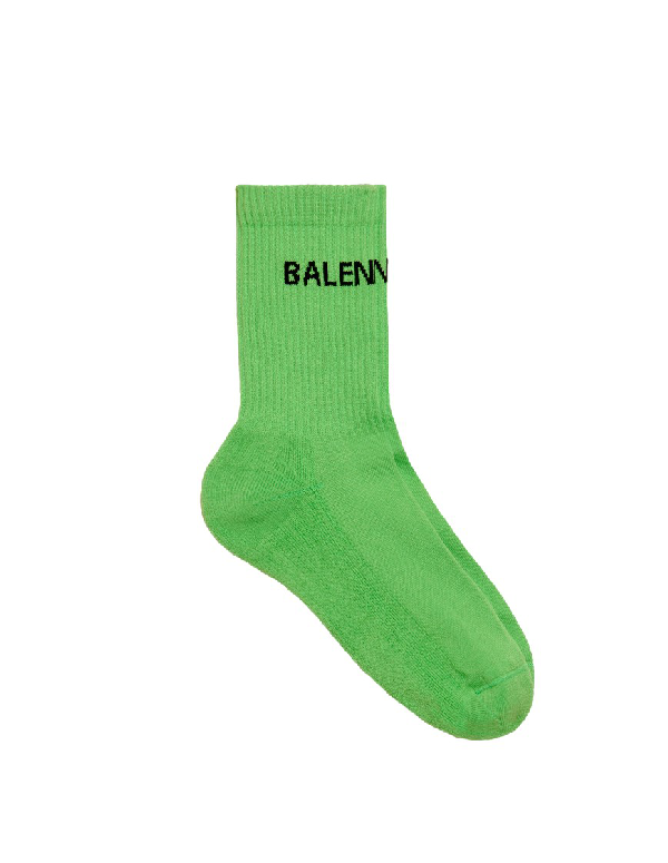 balenciaga sock green