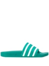 Adidas Originals Adidas Women's Green Rubber Sandals