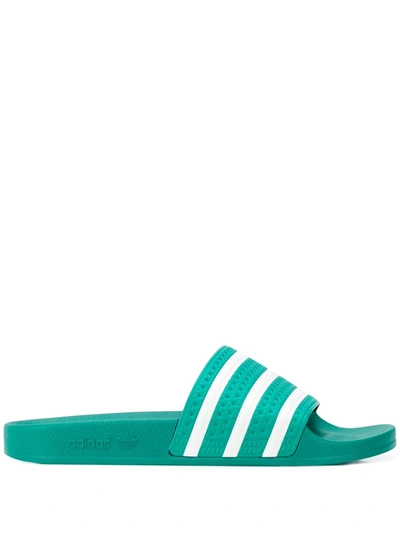 Adidas Originals Adidas Women's Green Rubber Sandals