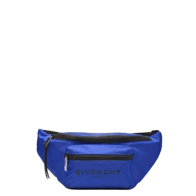 Givenchy Men's Blue Polyamide Belt Bag