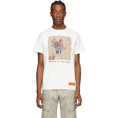 Heron Preston Robert Nova Print T-shirt In White