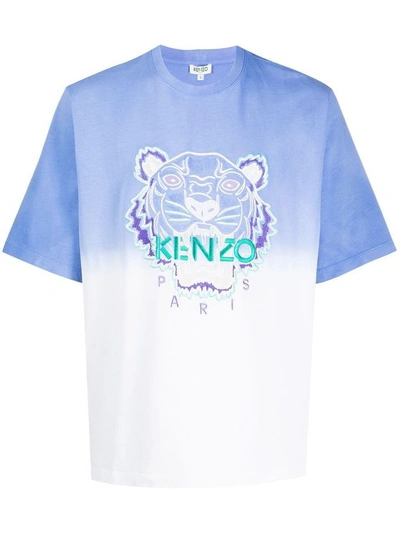 Kenzo Men's Light Blue Cotton T-shirt