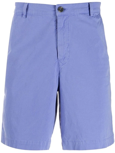 Kenzo Men's Blue Cotton Shorts