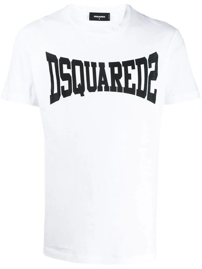Dsquared2 Men's White Cotton T-shirt