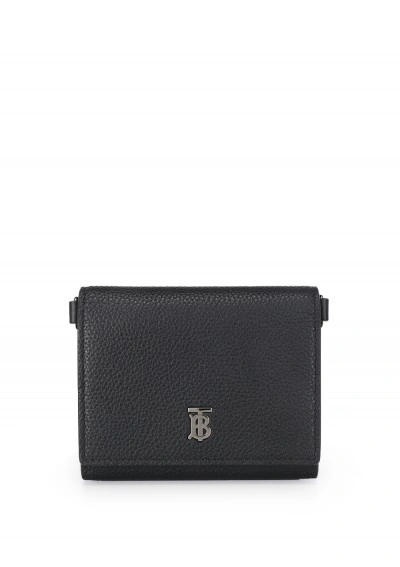 Burberry Black Leather Wallet