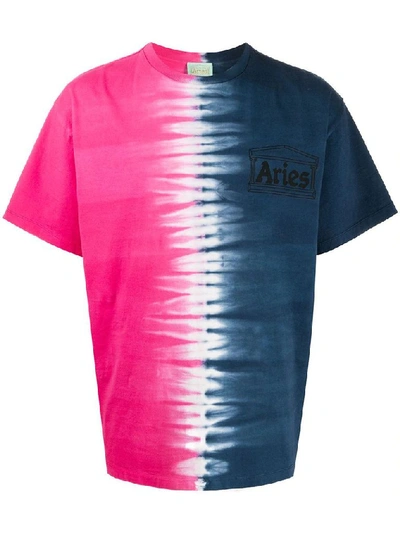Aries Arise Men's Multicolor Cotton T-shirt