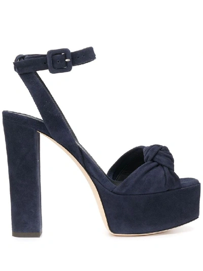 Giuseppe Zanotti Design Women's Blue Suede Sandals
