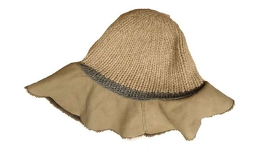 Brunello Cucinelli Women's Me2009798cy30o Beige Wool Hat In Brown