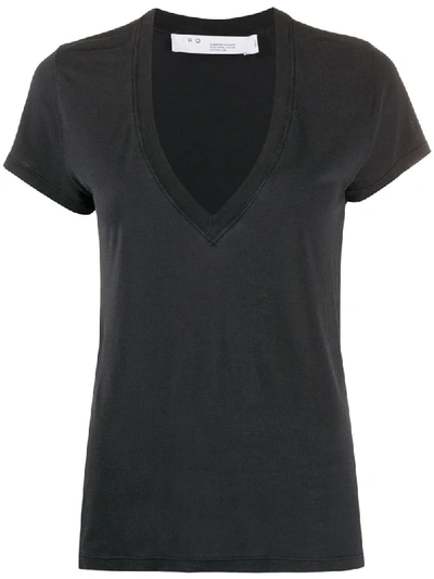 Iro V-neck T-shirt In Black