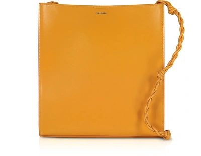 Jil Sander Tangle Medium Shoulder Bag In Yellow