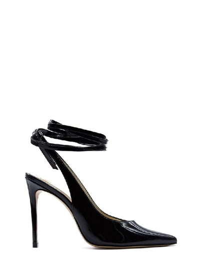 Aldo Castagna Black Leather Pumps