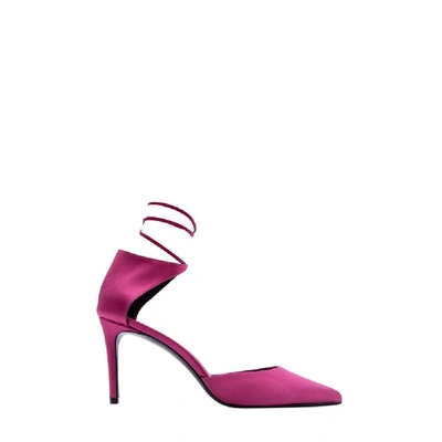 Aldo Castagna Women's Fuchsia Velvet Pumps