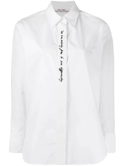 Stella Mccartney Women's 600398sma909000 White Cotton Shirt