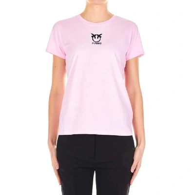 Pinko Pink Cotton T-shirt