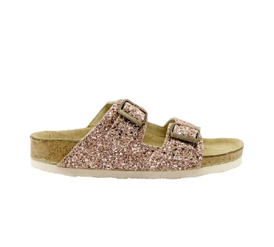 Anniel Pink Glitter Sandals