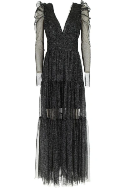 Aniye By Women's Black Polyester Dress