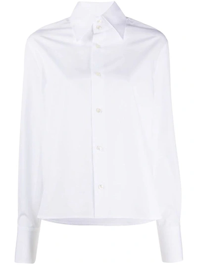 Saint Laurent Women's White Cotton Jacket