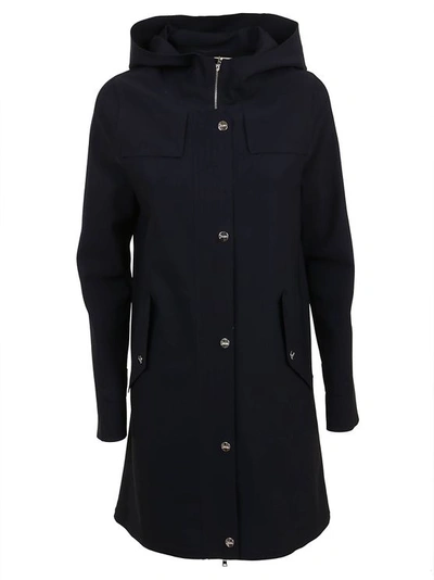 Herno Women's Pa0032d13455s9300 Black Polyester Coat