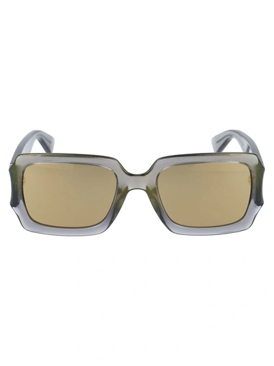 Moschino Mos063/s Sunglasses In Kb7ue Grey