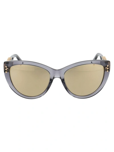 Moschino Mos018/s Sunglasses In Kb7ue Grey