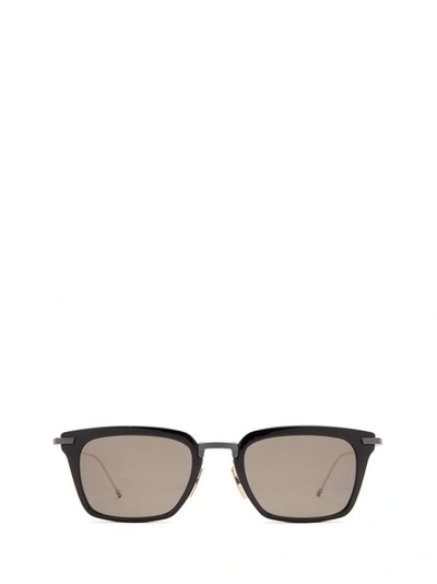 Thom Browne Tbs916 Black / Gold Sunglasses