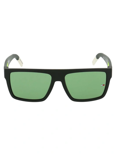 Tommy Hilfiger Women's Green Acetate Sunglasses