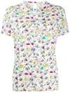 Ultràchic Multicolor Cotton T-shirt