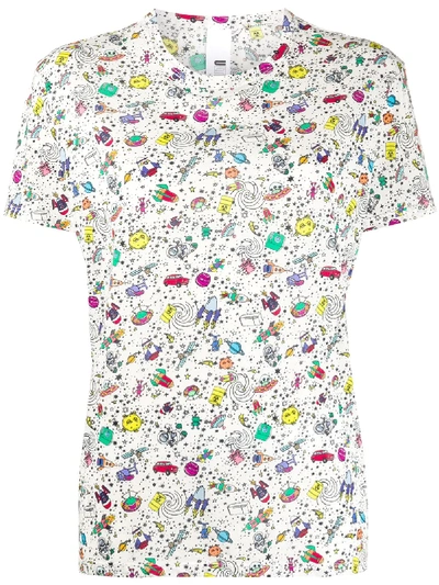 Ultràchic Multicolor Cotton T-shirt