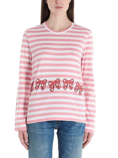 Comme Des Garçons Women's Multicolor Cotton T-shirt