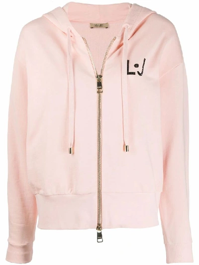 Liu •jo Liu Jo Women's Pink Cotton Sweatshirt