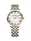 Raymond Weil Mens Toccata Stainless Steel Watch In White/multi
