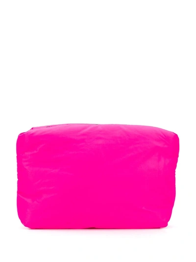 Kassl Editions Pink Padded Canvas Clutch
