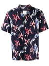 Sandro Tropical Printed Shirt - 100% Exclusive In Blue