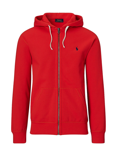 Polo Ralph Lauren Classic Full-zip Fleece Hoodie In Rl2000 Red