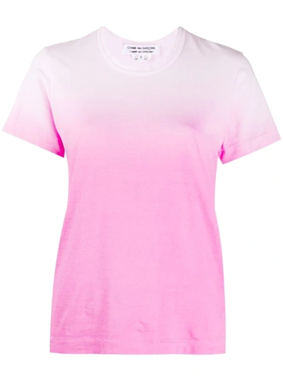 Comme Des Garçons Comme Des Garçons Tye Dye T-shirt In Pink