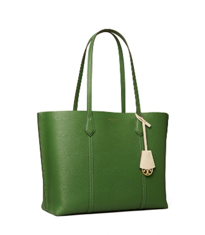 Tory Burch Perry Triple-compartment Tote Bag In Arugula