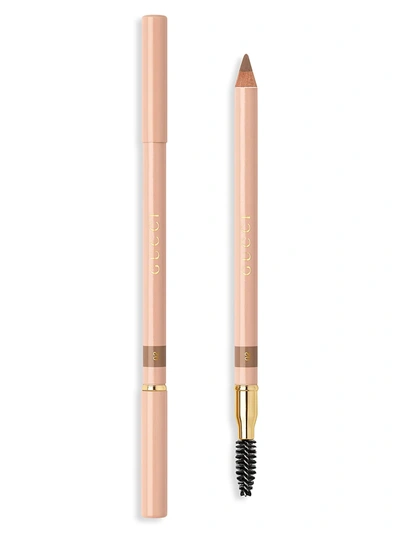 Gucci Crayon Définition Sourcils Eyebrow Pencil 02 Blond 0.04 oz/ 1.19 G In Brown