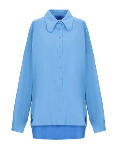 Carven Shirts In Sky Blue